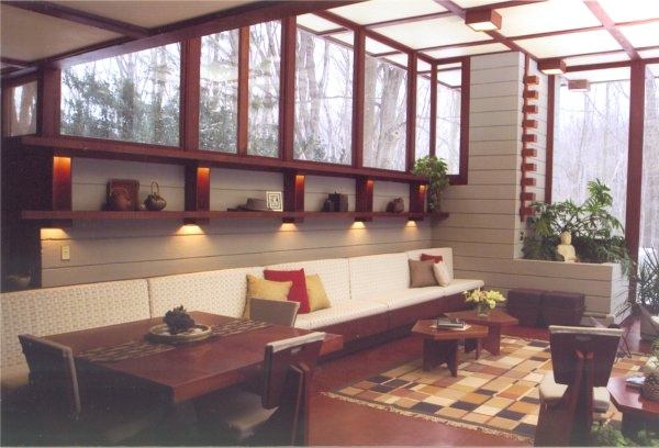 Who wouldn't enjoy spending the night in a house built by Frank Lloyd Wright?  Louis Penfield House