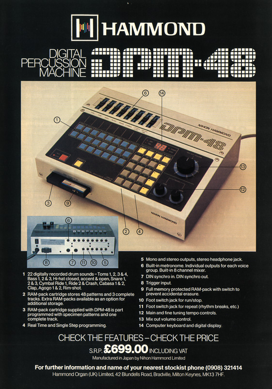 1984 Advertisement for the DPM48